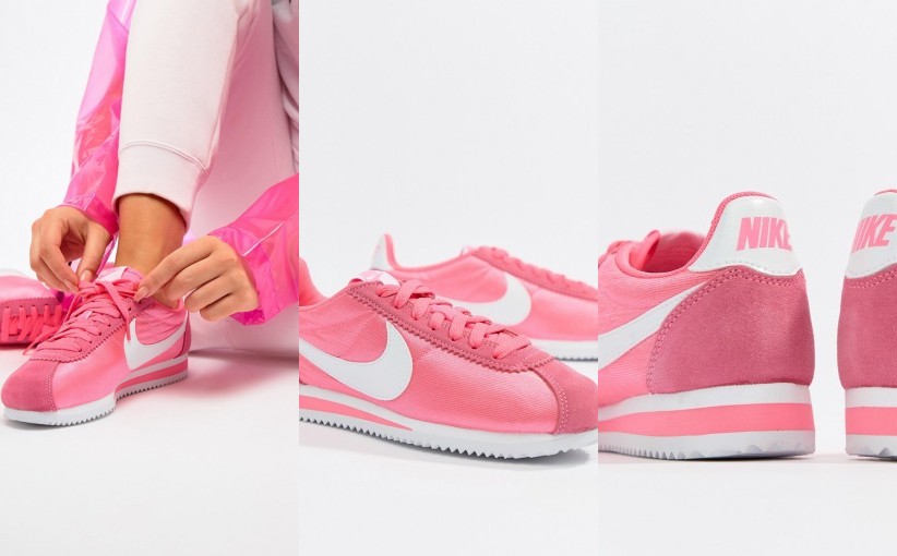 S1I203*NIKE CORTEZ DAMSKIE RÓŻOWE NEONOWE 38 G03