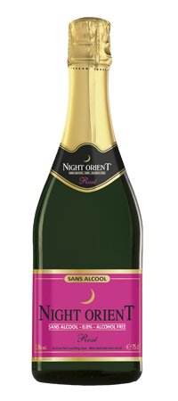 Wino bezalkoholowe Night Orient Sparkling Rose