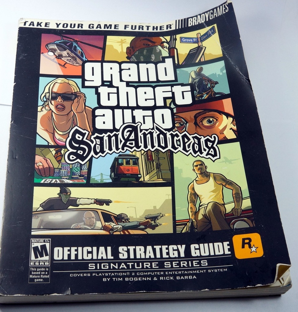 GTA San Andreas Guide Book książka solucja