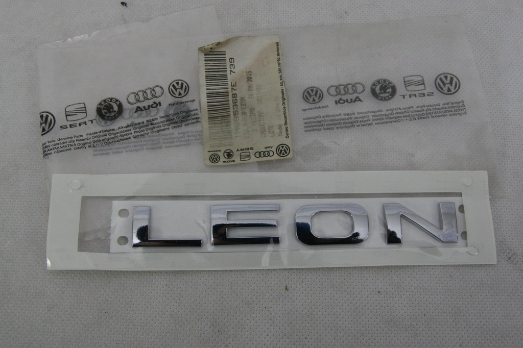 LOGO ZNACZEK EMBLEMAT NAPIS SEAT LEON I 1 1M 1M6