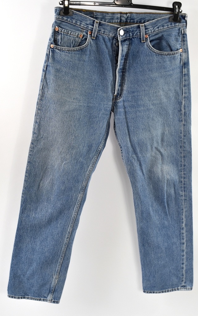 LEVI'S spodnie jeansy męskie r_w34/l32 niebieski