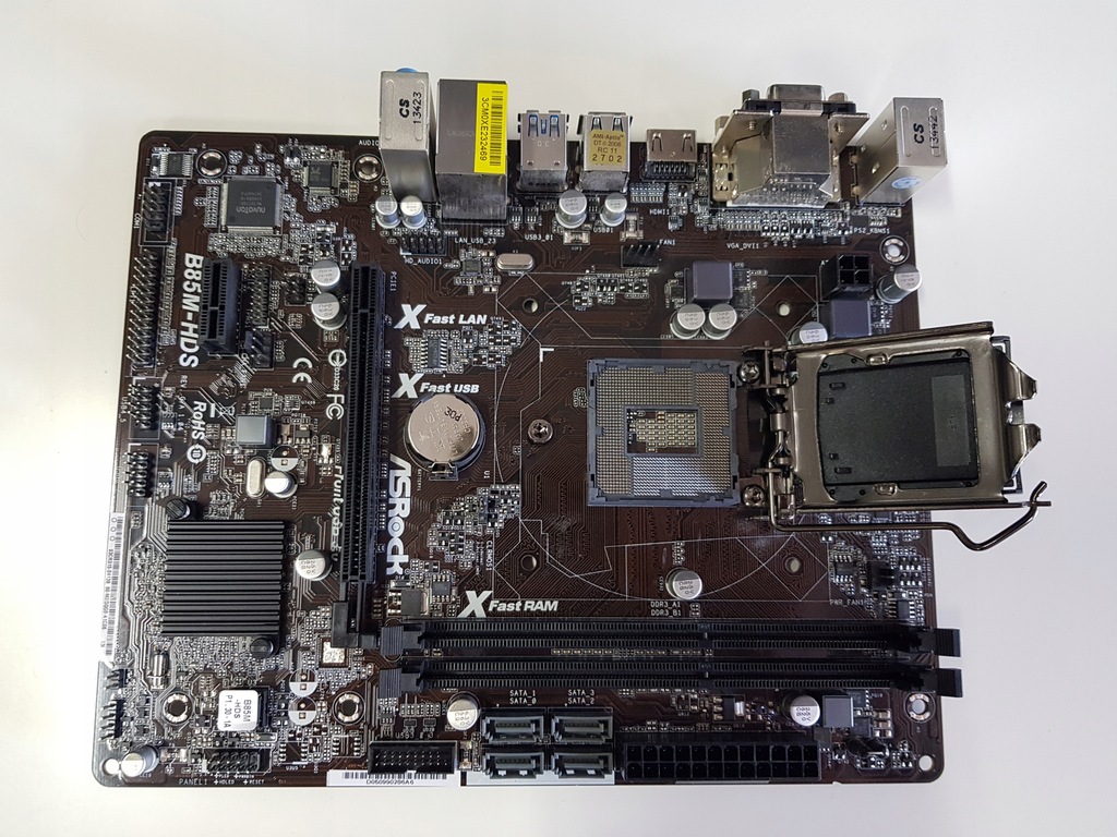 B85m hds asrock не запускается