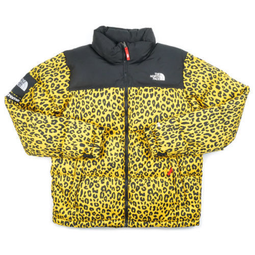 the north face x supreme leopard