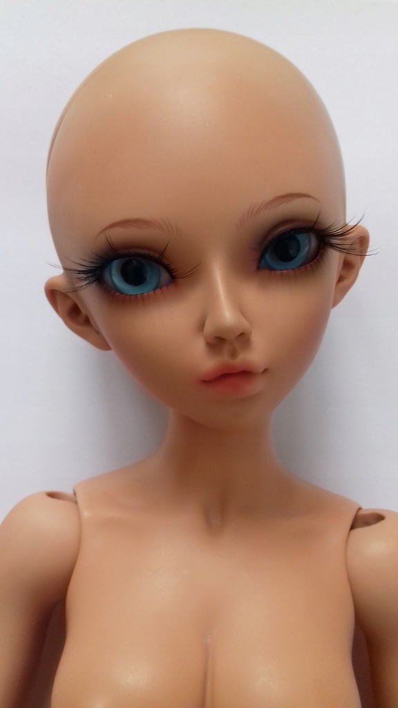 Lalka BJD 42cm RECAST nowa + dodatki + oczy