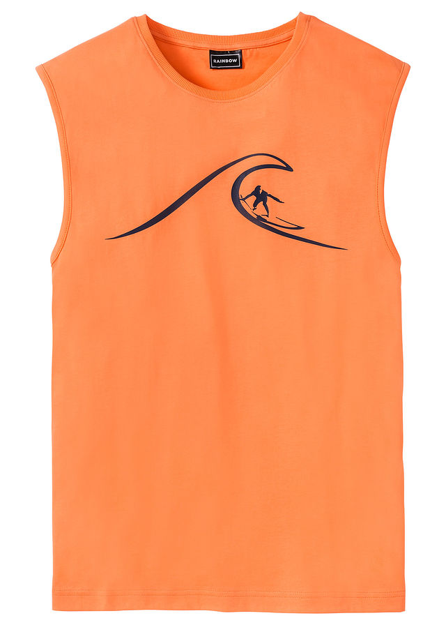 Koszulka bez ręk pomarańczowy 64/66 (3XL) 925599
