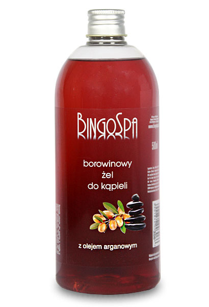 Borowinowy żel do kąpieli z olejem arganowym 500ml