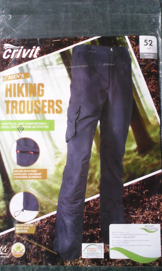 Crivit best sale walking trousers