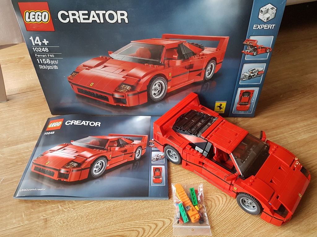 Lego 10248 Creator Ferrari F40 Warszawa - 7041445971 - oficjalne ...