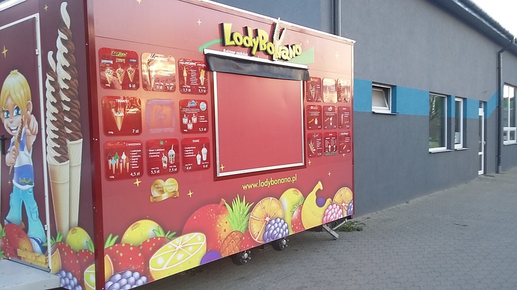 Lody Bonano Dwie dobrze prosperujące lodziarnie