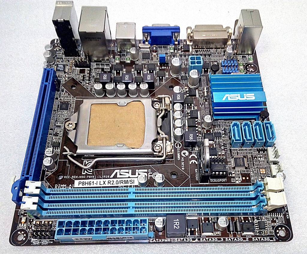 Asus P8H61I LX R2.0/RM/SI ITX FV23 Wawa 7126290377 oficjalne