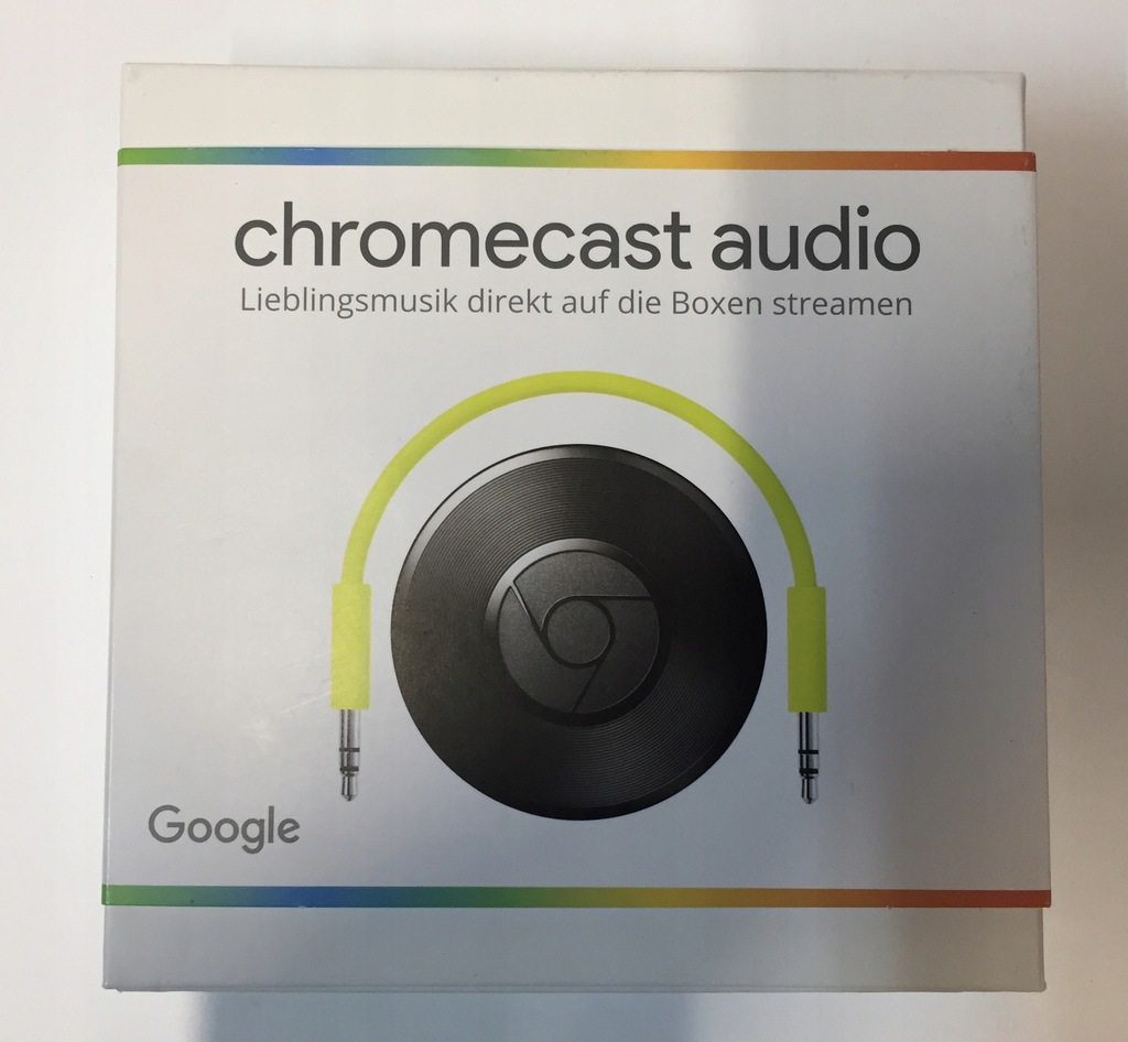 Google Chromecast Audio 2015 | RUX-J42 | BLACK