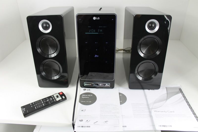 WIEŻA LG FA168 USB/CD/MP3/FM/BLUETOOTH STAN BDB