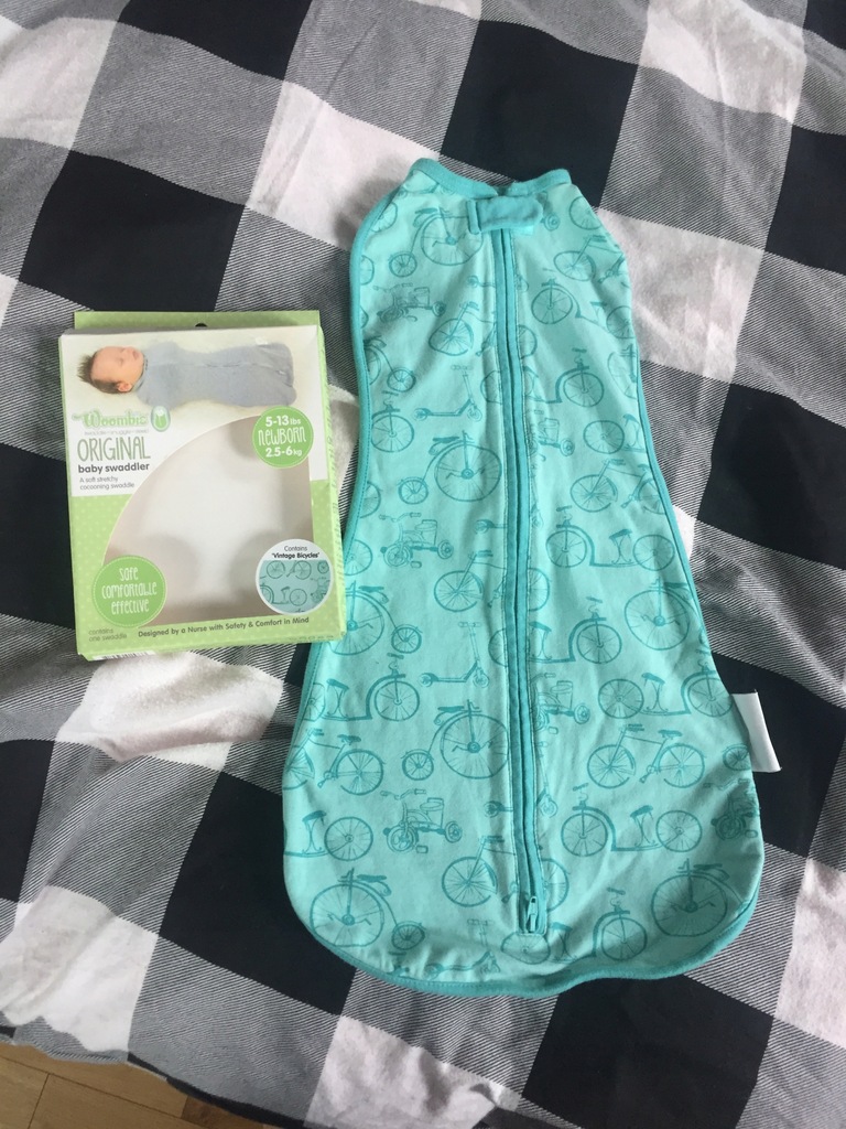 Woombie otulacz miętowy w rowery newborn 2,5-6 kg