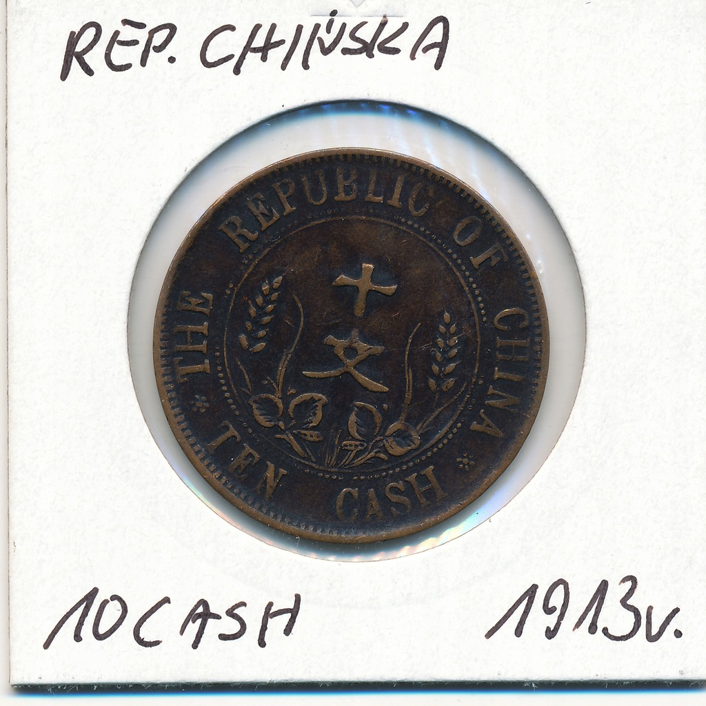 10 Casch 1913 CHINY - 1050