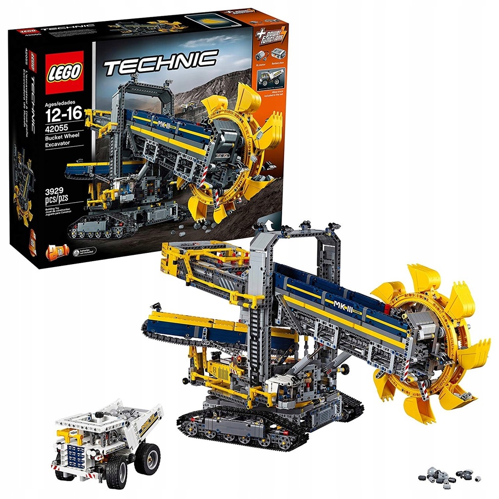 LEGO Technic 42055 –koparka wielonaczyniowa kołowa