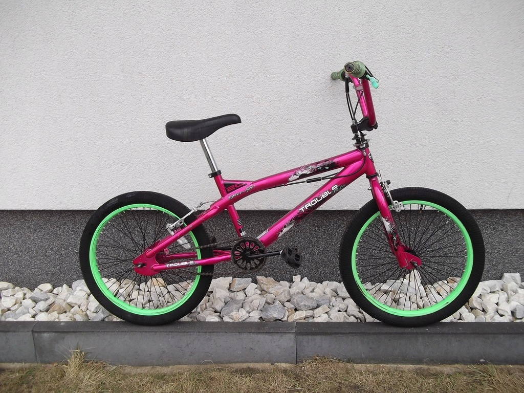 WYCZYNOWY NIEMIECKI ROWER BMX TROUBLE 20 KOŁA
