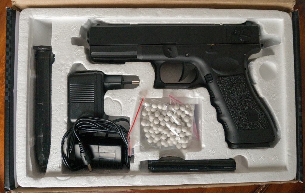 CYMA Glock 18C (CM.030) ASG Elektryczny JAK NOWY