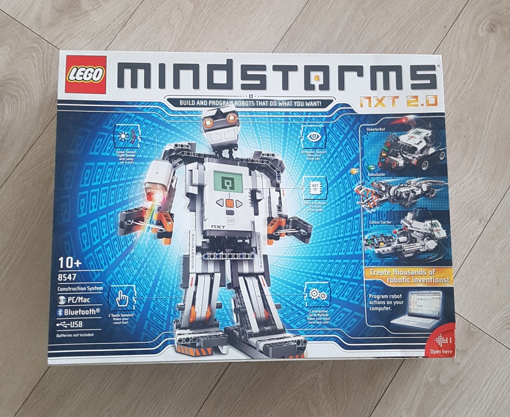 LEGO MINDSTORMS NXT 2.0 UŻYWANE, KOMPLETNE