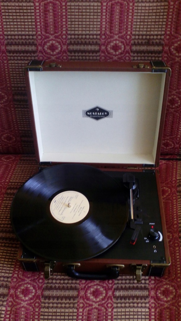 Gramofon w stylu retro LP USB