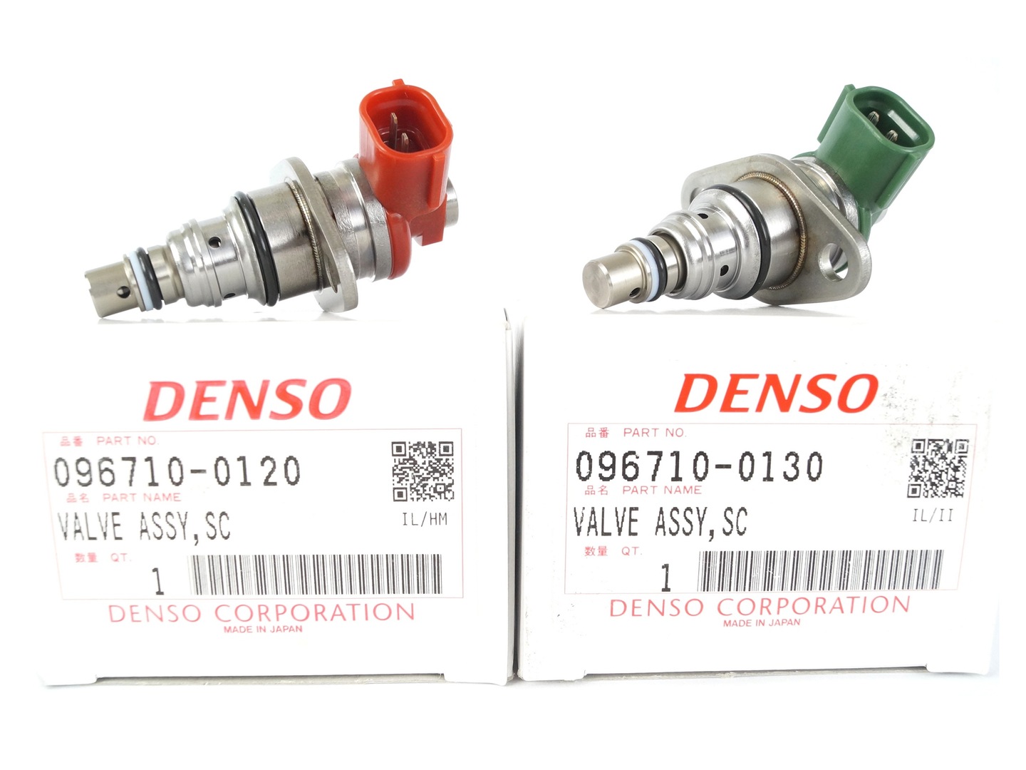 Genuine Denso 096710-0130 Common Rail suction Control Valve (SCV)  ***Green***