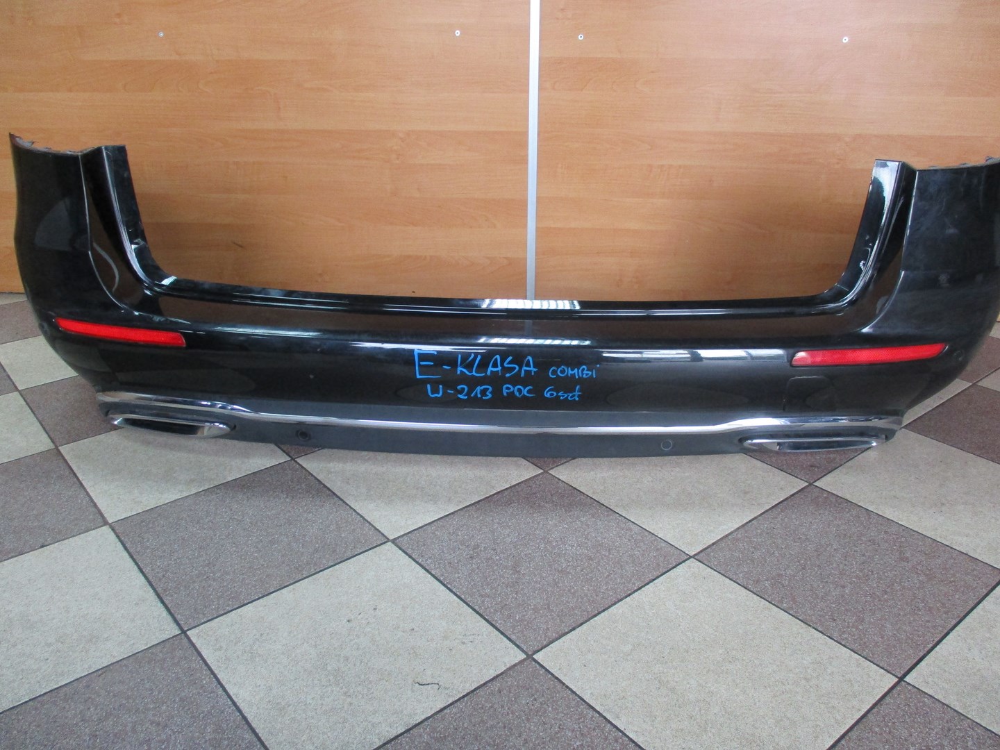 bumper rear part rear Mercedes E-Klasa 213 kombi 6XPDC