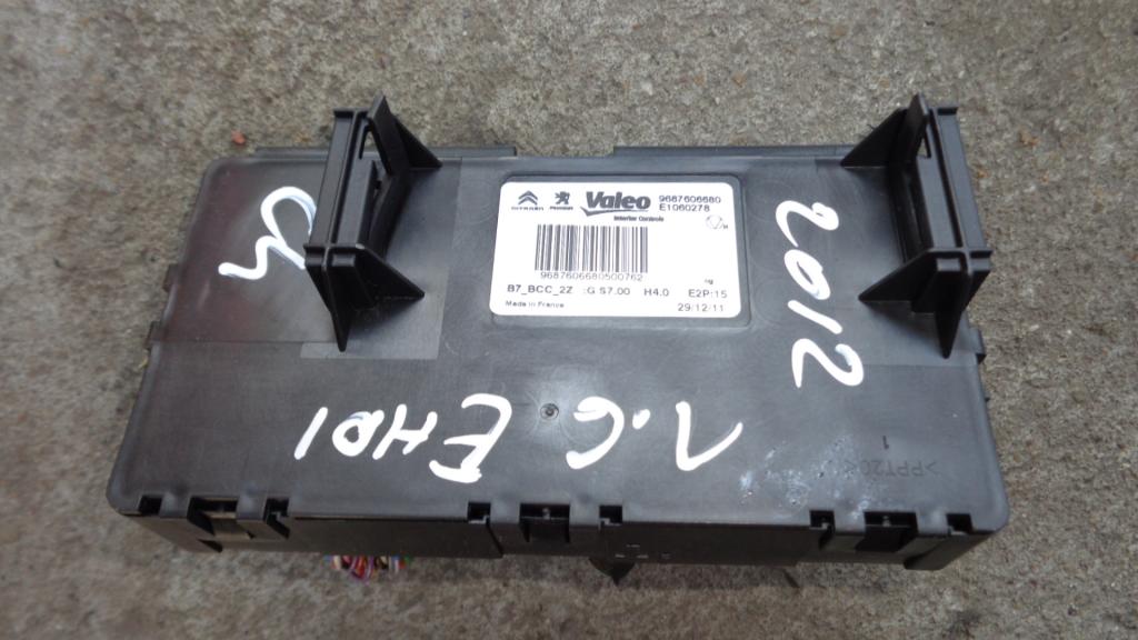 module control unit CITROEN C4 DS4 2010-15 9687606680