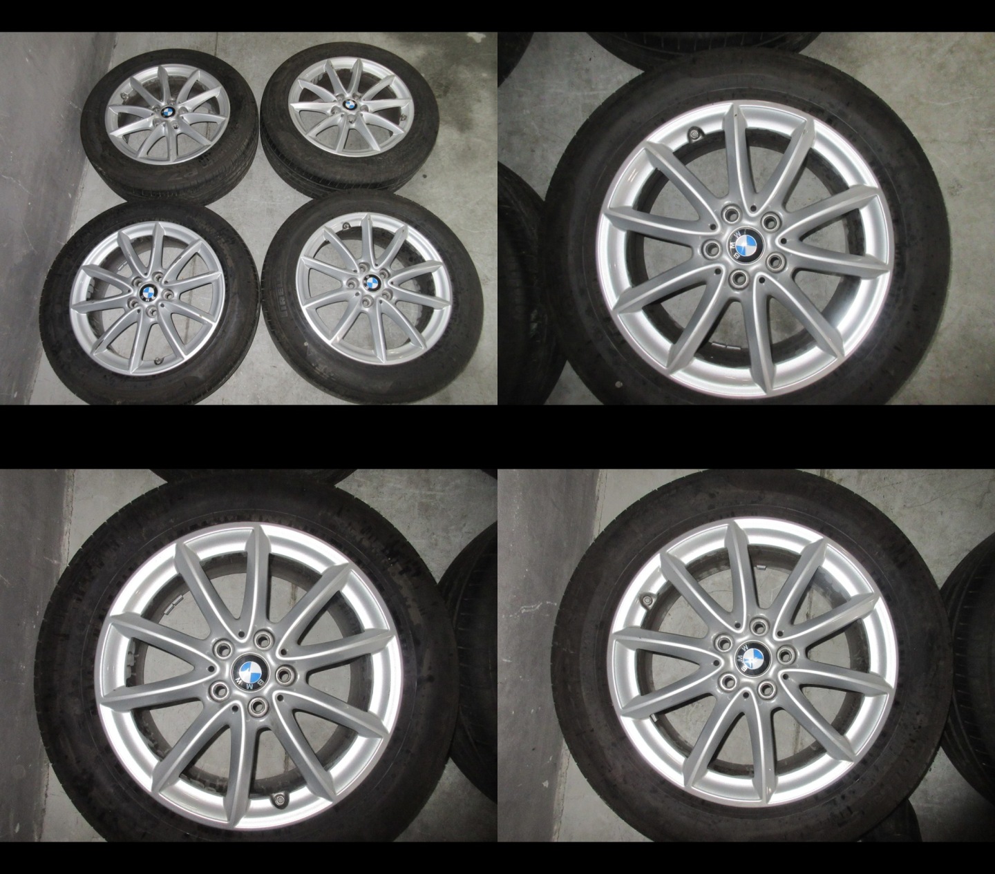 wheels discs tyres BMW X1 F48 R17 7mm