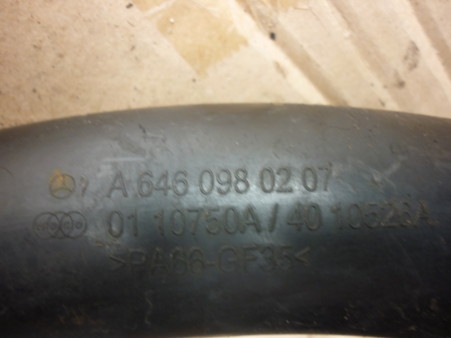 pressure hose pipe Mercedes C Klasa 204