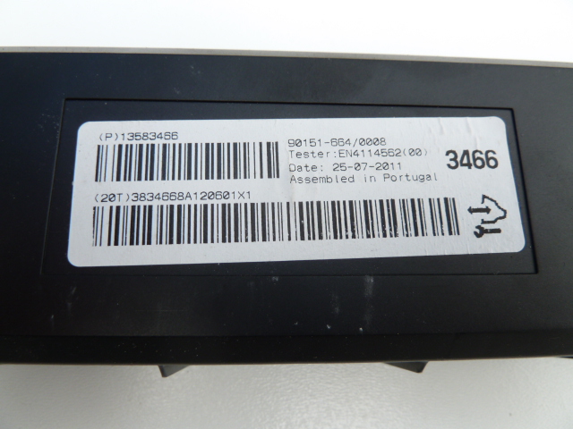 modul klimatizaci 13583466 OPEL ASTRA J IV