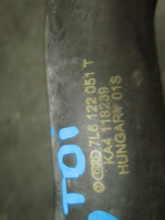 pressure hose pipe Audi Q7 Q-7 3.0 TDI