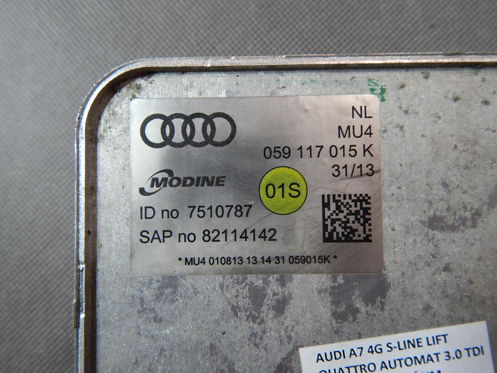 AUDI A7 4G 3.0 TDI chladič oleja 059117015K