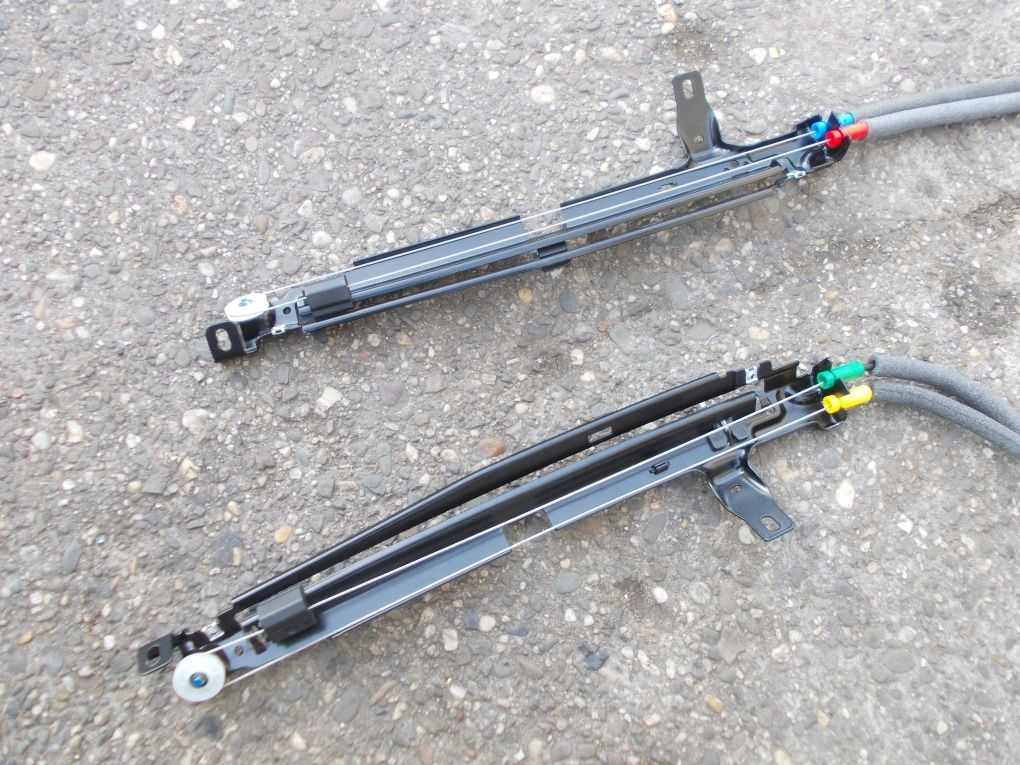 BMW 5 F11 mechanism rolety boot