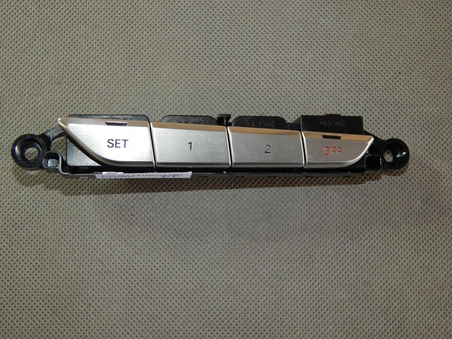 AUDI A8 L switch PANEL seat