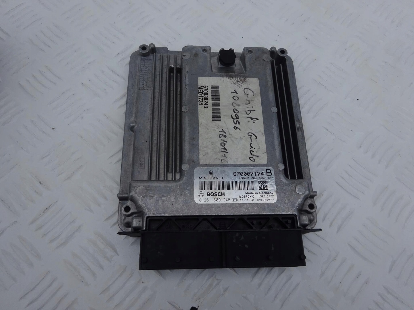 MASERATI GHIBLI computer of the engine control unit