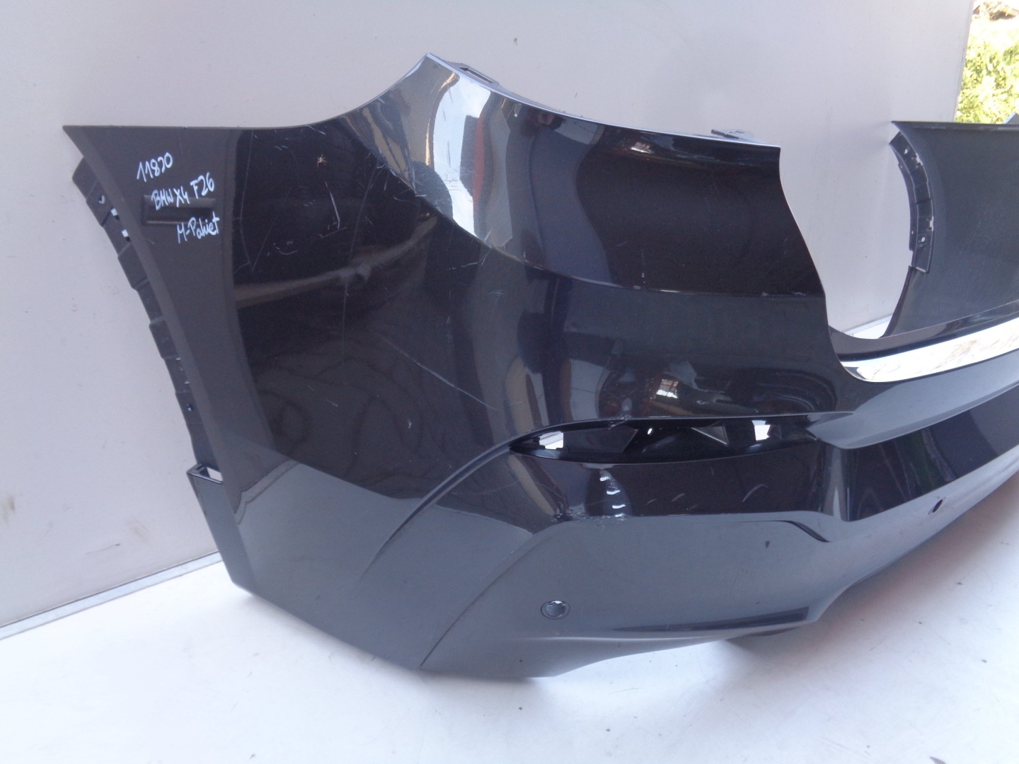 bumper rear BMW X4 F26 m-packet NR 11820