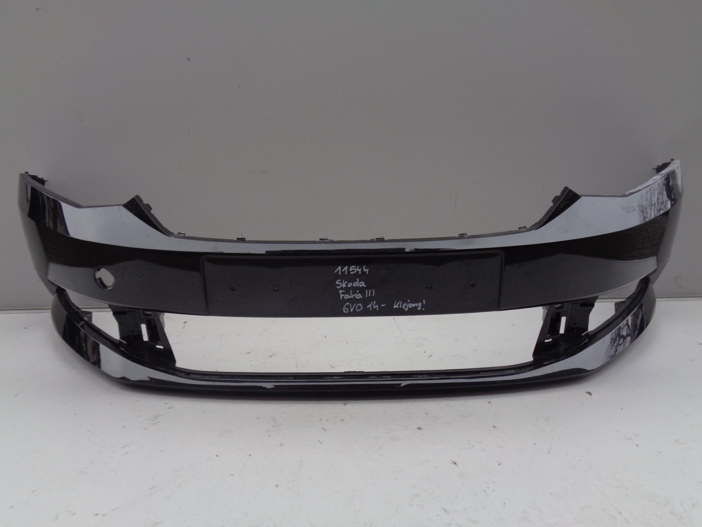 front bumper SKODA FABIA III 6V0 14- NR 11544
