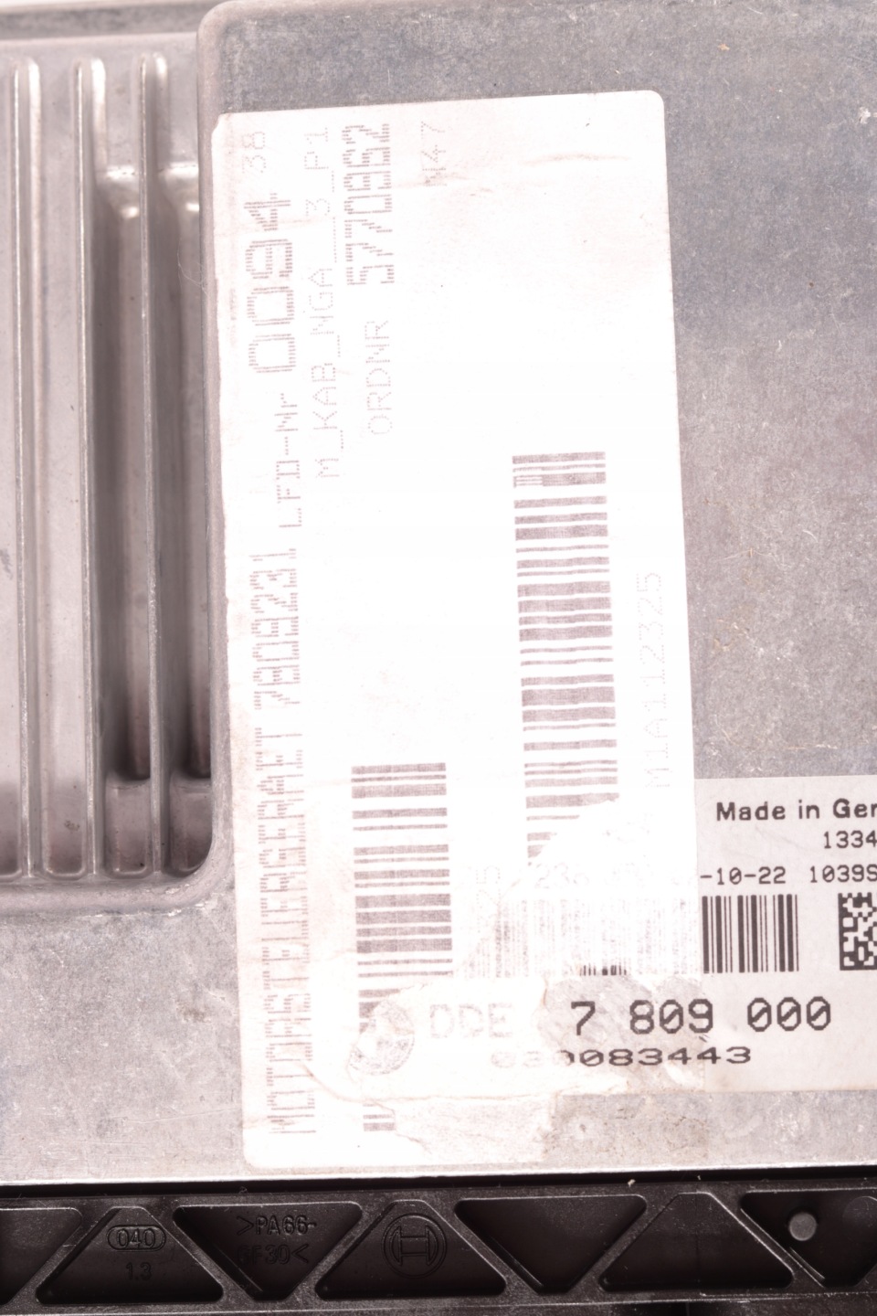 BMW E90 320d, E60 520d Computer CAS lock with key 7809000