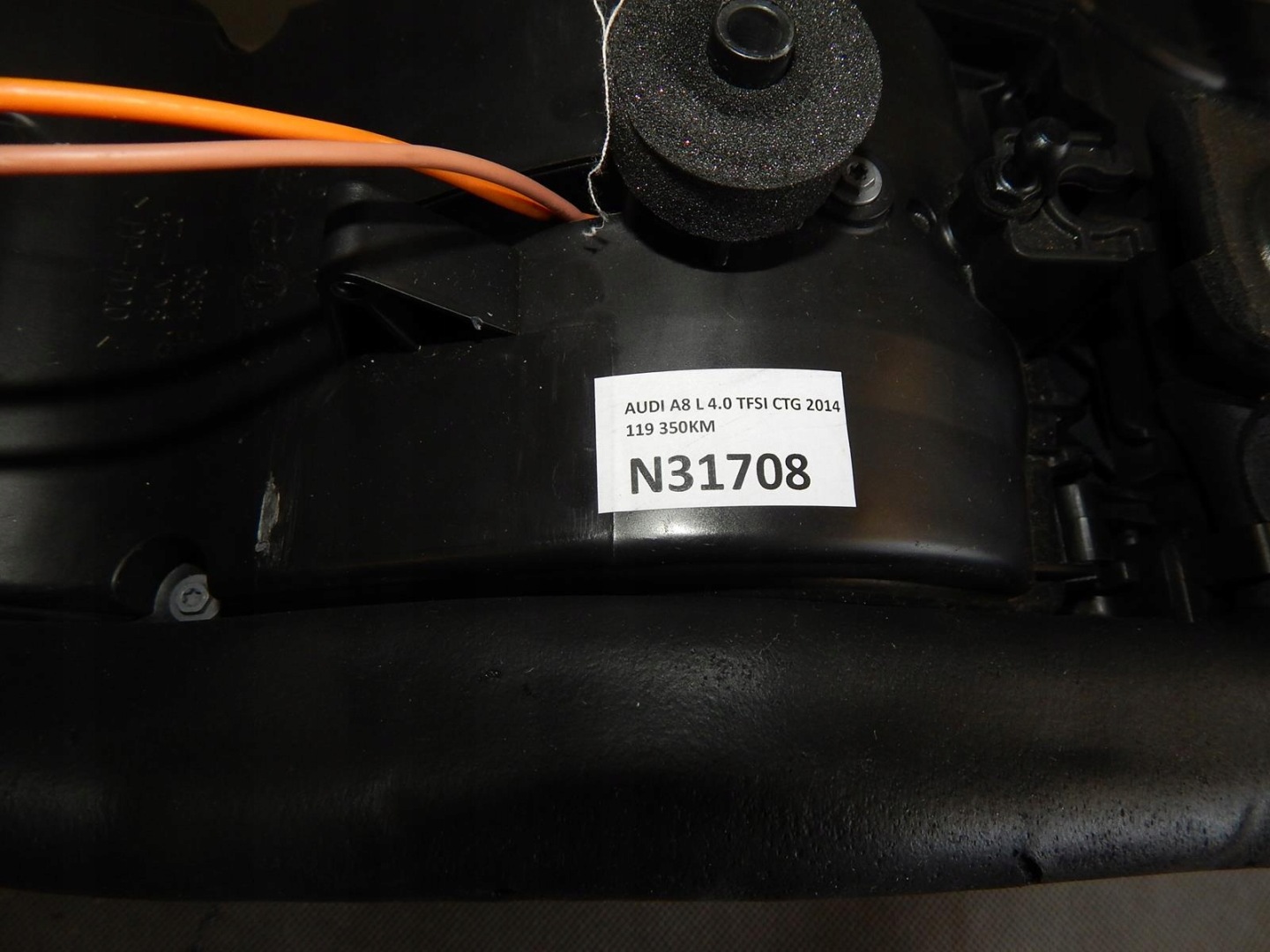 AUDI A8 L heater rear part 4H0820004C