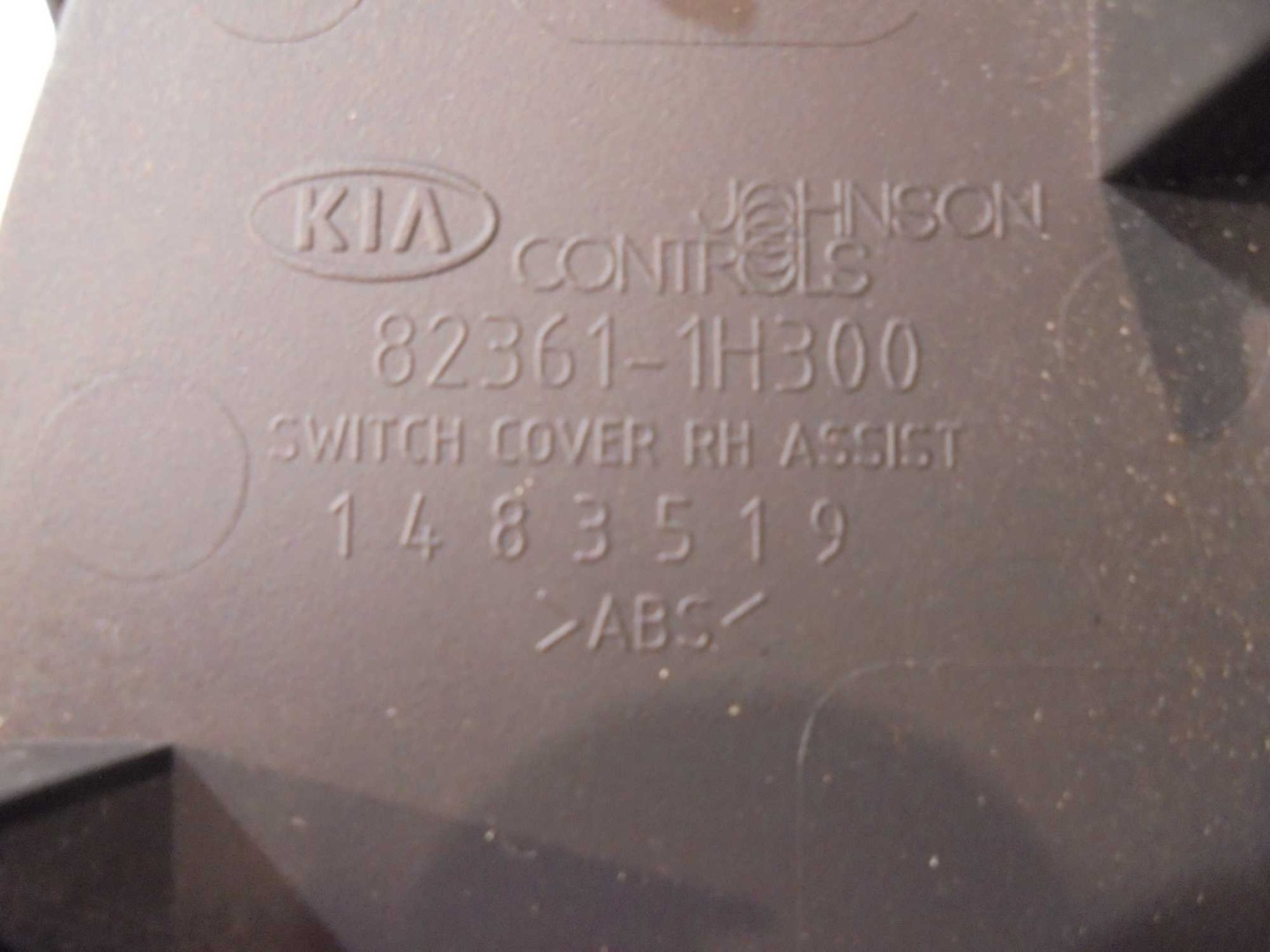 control panel of the window PRWY front KIA CEED