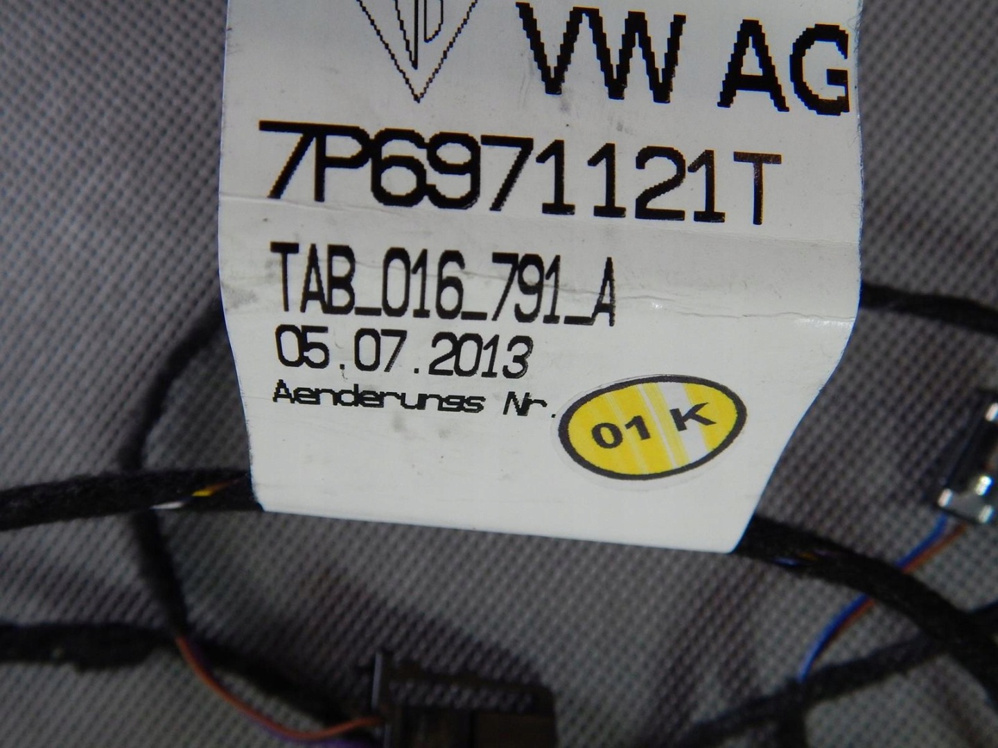 VW TOUAREG bundle right front 7P6971121T