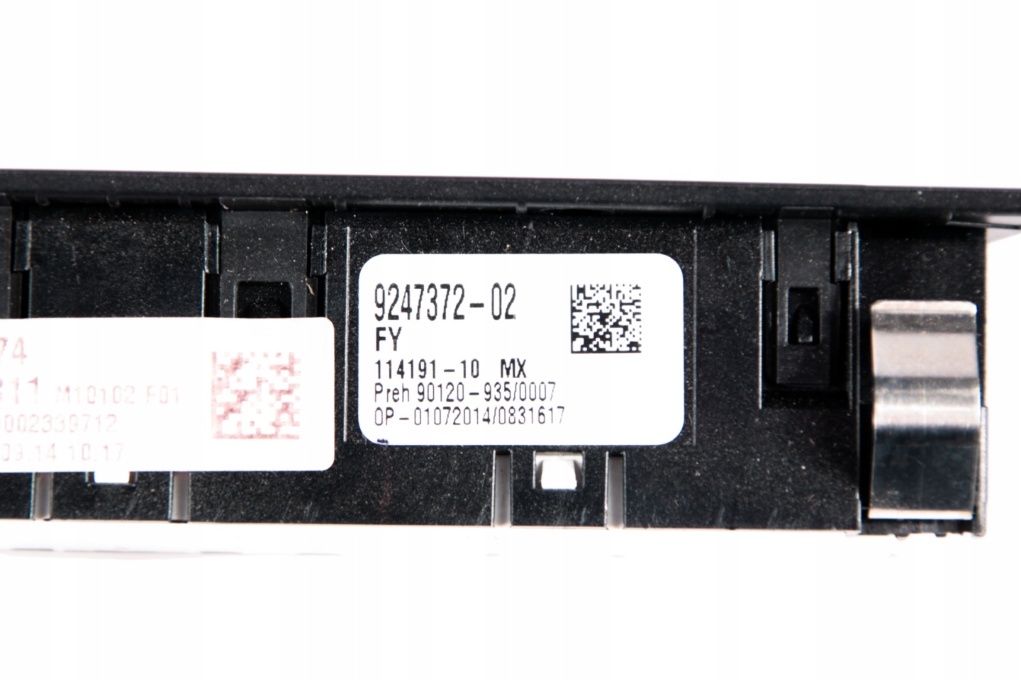 BMW PANEL ASYSTENTA RUCHU switch HEAD UP 9247372