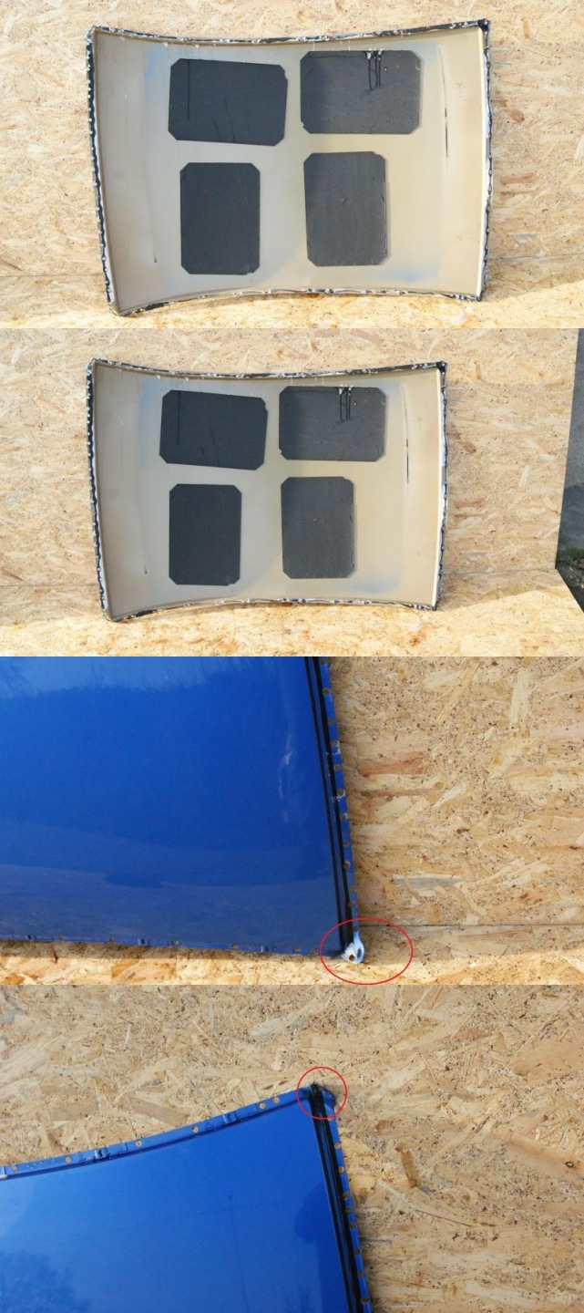 MASERATI GRANTURISMO DACH BLENDE ABDECKUNG BLECH