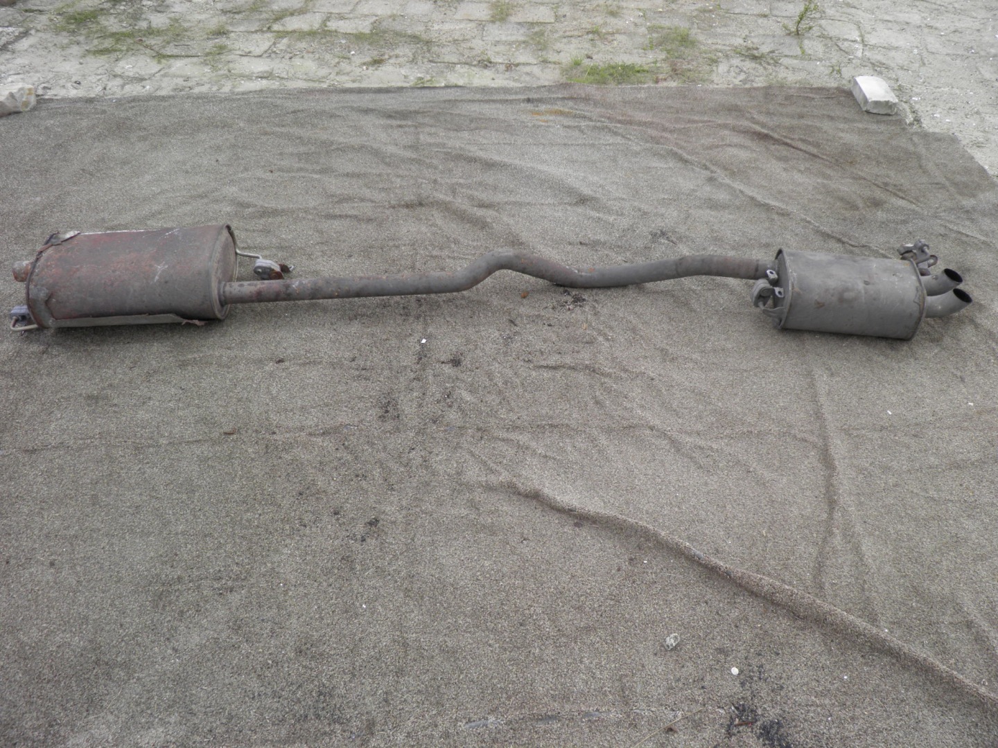 T5 TARNSPORTER scarico TLUMIK lunga WERSJA LONG