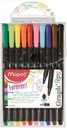 Fineliner Graph peps, 10 шт. Maped 749150