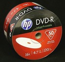 HP DVD-R 4,7ГБ ДИСКОВ 100 ШТ. ДЛЯ ПЕЧАТИ ПЕЧАТЬ хорошего качества