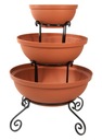 Колонна-подставка для цветов 3 BOWLS GARDEN FLOWER POT Stand