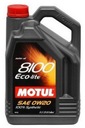 МАСЛО MOTUL 8100 ECO-LITE 0W20 5л