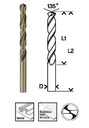 Vrták do kovu Bosch 2608585893 7,5x109mm Kód výrobcu 2608585893