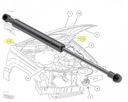 AMORTISSEUR TÉLESCOPE DE CAPOT JEEP COMMANDER 06-10 XK photo 2 - milautoparts-fr.ukrlive.com