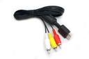 IRIS Cable TV композитный AV-кабель 3 x RCA для консоли PS1/PS2/PS3